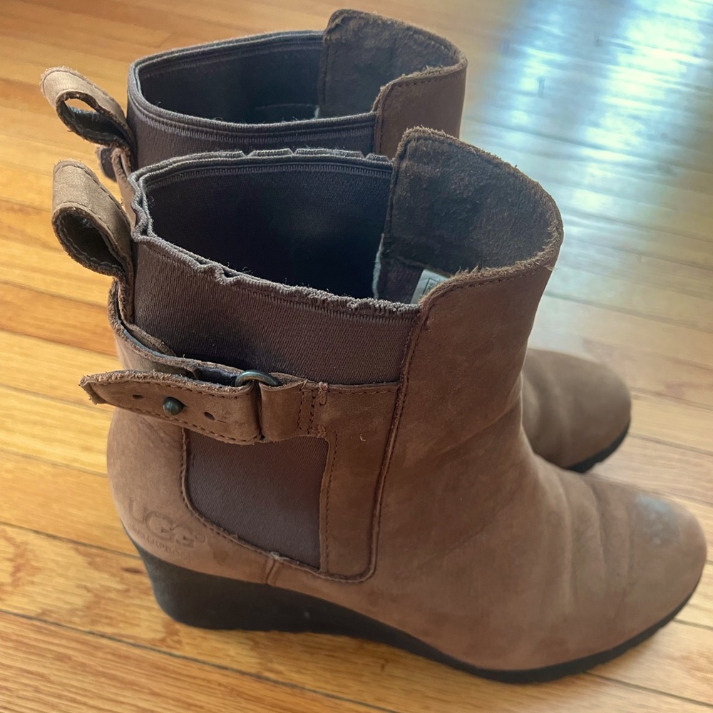 UGG wedge bootie